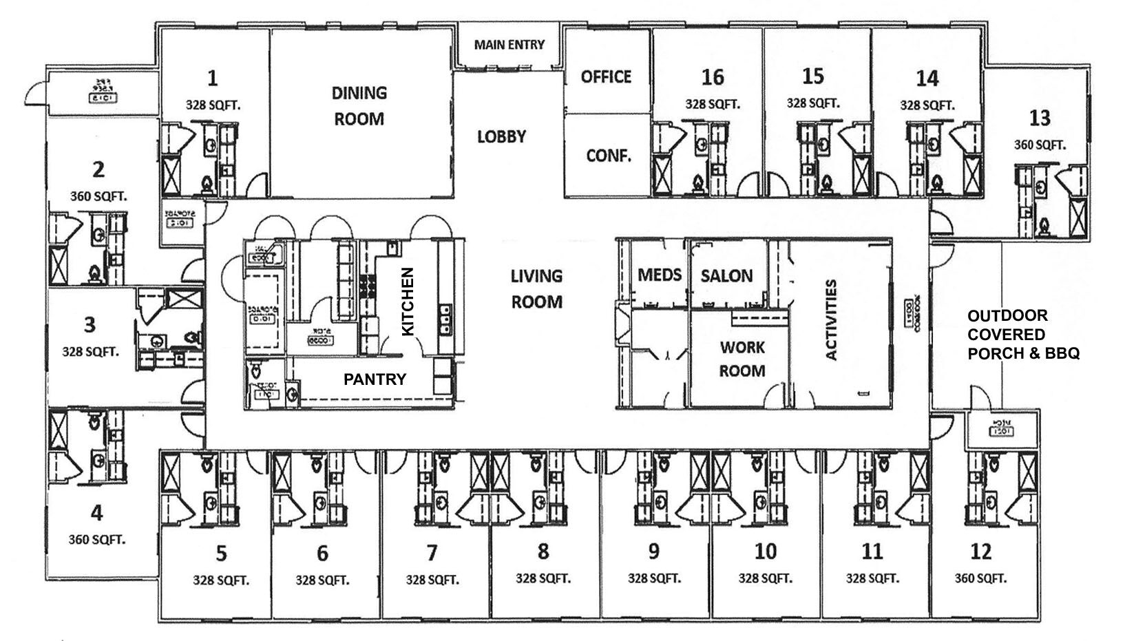 Floor Plan & Tour Silversage Assisted Living Brenham